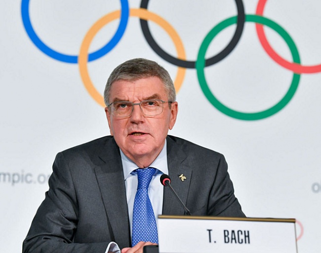 IOC president Thomas Bach :: Photo © Christophe Moratal