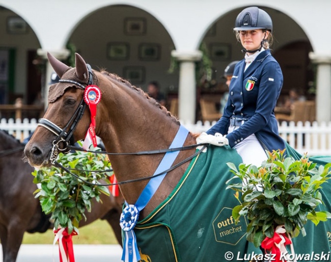 Valentina Remold at the 2018 CDI Achleiten in Austria :: Photo © Lukasz Kowalski