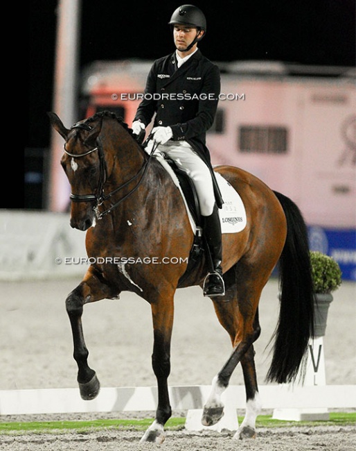 Sönke Rothenberger and Santiano R at the 2020 CDI Hagen :: Photo © Astrid Appels