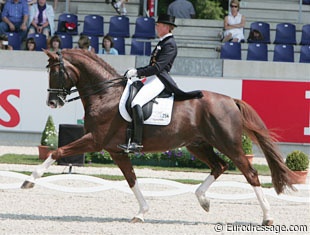 Heike Kemmer and Royal Rubin at the 2009 CDIO Aachen :: Photo © Astrid Appels