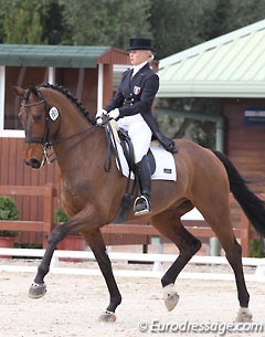 Anna Campanella and Westwind at the 2011 CDI Vejer de la Frontera :: Photo © Astrid Appels