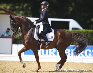 Hayley Beresford and Jaybee Alabaster at the 2013 CDI Verden :: Photo © Astrid Appels