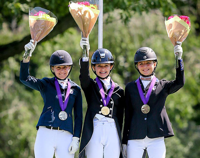 Klepper Scores Kur Gold at 2019 North American Junior Riders Championships