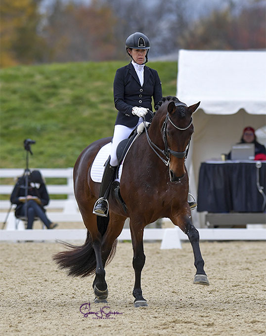 LagoyWeltz Rides Future Hope Ici Bria VCG to 2021 USDF Dressage Finals