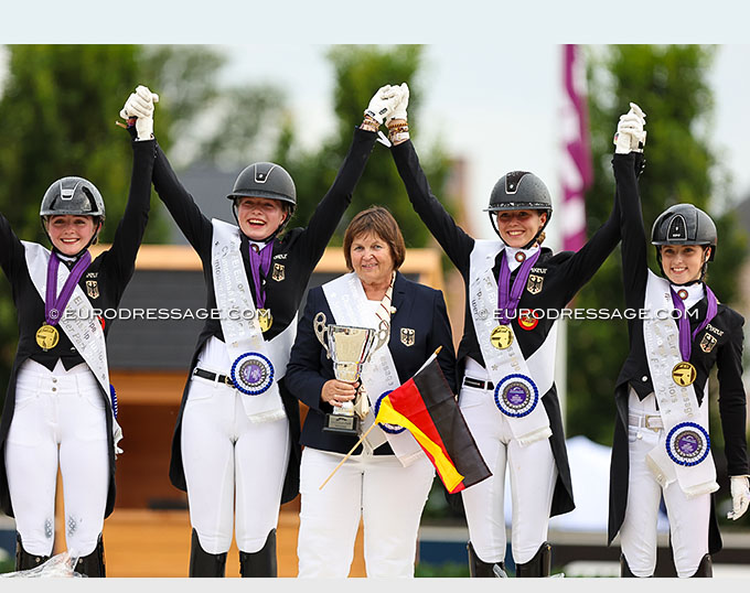 Team Germany, Rose Oatley, and Marie Sohler Win Gold at 2024 European ...