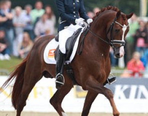 Kirsten Brouwer and Eye Catcher at the 2014 World YH Championships :: Photo © Astrid Appels