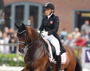 Skodborg Merrald and Gorklintgaards Quantico at the 2016 World YH Championships :: Photo © Astrid Appels
