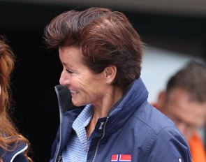 Kristin Andresen at the 2017 European Young Riders Championships :: Photo © Astrid Appels