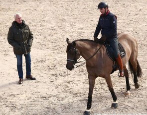 Jan Bemelmans at Arnaud Serre at the 2018 French Team Training in Le Mans :: Photo © PSV