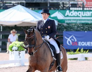 Shelly Francis on Doktor at the 2018 CDI-W Wellington :: Photo © Sue Stickle