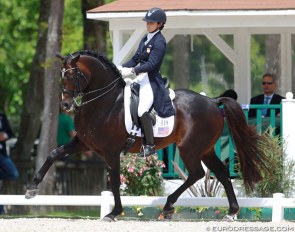 Allison Brock and Rosevelt at the 2016 CDIO Compiègne :: Photo © Astrid Appels