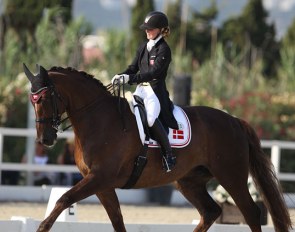 Maria Skov Olesen and Brizard at the 2016 European YR Championships :: Photo © Astrid Appels