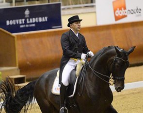 Anthony Astier and Sam Donnerhall at the 2017 CDI Saumur