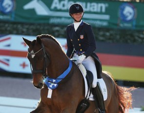 Laura Graves and Verdades win the 5* Grand Prix for Kur at the 2018 CDI Wellington :: Photo © Astrid Appels