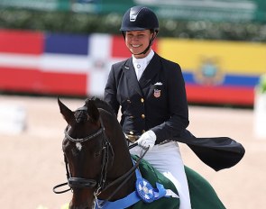 Lyle and Salvino at the 2018 CDI 5* Wellington :: Photo © Astrid Appels