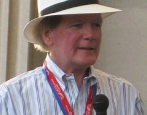 Dr. Pearse Lyons at the 2010 World Equestrian Games :: Photo © Astrid Appels