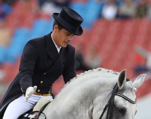 Vasco Mira Godinho and Bariloche JGR at the 2017 European Championships in Gothenburg :: Photo © Astrid Appels