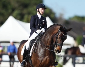 Betsy Steiner and Swiss at the 2017 CDN Wellington :: Photo © Astrid Appels