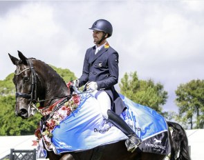 John Thompson and Antonello are the 2018 New Zealand HOYS Champions :: Photo © Libby Law