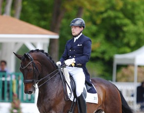 Henri Ruoste and Huracan at the 2017 CDIO Compiègne :: Photo © Astrid Appels