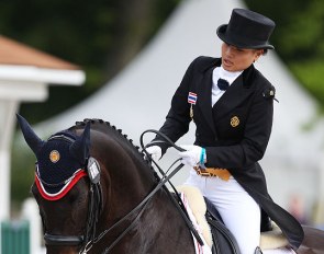 HRH Princess Siri Vajiralongkorn and Prince Charming WPA at the 2017 CDIO Compiègne :: Photo © Astrid Appels