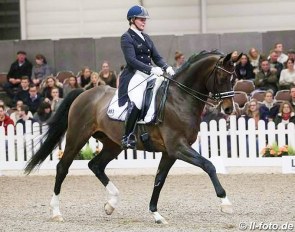 Andrea Timpe and Furstenglanz at the 2017 CDN Munster :: Photo © LL-foto