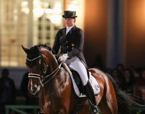 Furstenglanz at the 2017 CDI Wiesbaden in the Kur under floodlight :: Photo © LL-foto