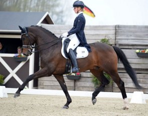 Kimberly Pap and Victory at the 2018 CDI Sint-Truiden :: Photo © Hippollywood