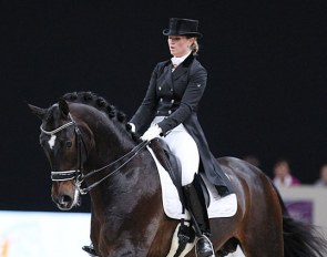 Last time for Spain at the 2018 World Cup Finals: Morgan Barbançon on Sir Donnerhall II :: Photo © Astrid Appels