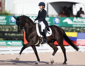 Chase Hickok and Sagacious HF at the 2018 CDI 5* Wellington :: Photo © Astrid Appels