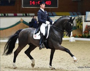 Benjamin Werndl and Daily Mirror at the 2018 CDI Wiener Neustadt :: Photo © Rainer Dill