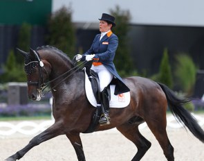 Jeannette Haazen and Dabanos d'O4 at the 2017 CDIO Aachen :: Photo © Astrid Appels