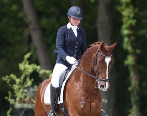 Mara de Vries and Habibi at the 2017 CDIO Compiegne :: Photo © Astrid Appels