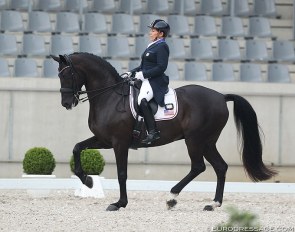 Shelly Francis and Danilo at the 2018 CDI Aachen :: Photo © Astrid Appels