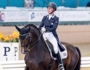Sabine Schut-Kery and Sanceo at the 2018 CDI-W Del Mar :: Photo © Terri Miller