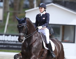 Akane Kuroki and Toots at the 2018 CDI Nieuw en St. Joosland :: Photo © Astrid Appels