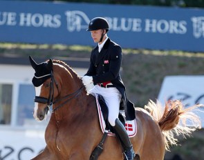 Daniel Bachmann Andersen and Blue Hors Zepter at the 2018 CDIO Uggerhalne :: Photo © Ridehesten