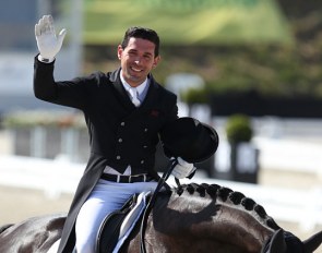 Severo Jurado Lopez and Deep Impact at the 2018 CDIO Uggerhalne :: Photo © Astrid Appels