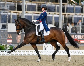 Charlotte Dujardin and Mount St. John Freestyle at the 2018 CDI Windsor :: Photo © Peter Nixon