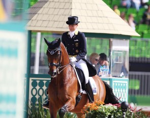 Lyndal Oatley and Sandro Boy at the 2016 Olympic Games in Rio :: Photo © Astrid Appels