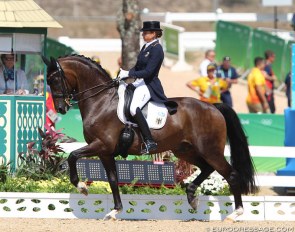 Dorothee Schneider and Showtime at the 2016 Olympic Games in Rio :: Photo © Astrid Appels