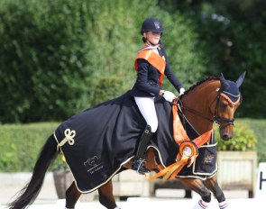 Sanne Buijs and Happy Feet win the 2017 European Children Championships :: Photo © Astrid Appels