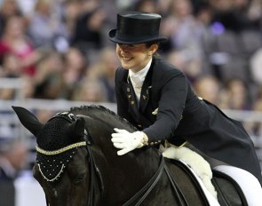 Judy Reynolds and Vancouver K at the 2017 World Cup Finals in Omaha, U.S.A. :: Photo © Astrid Appels