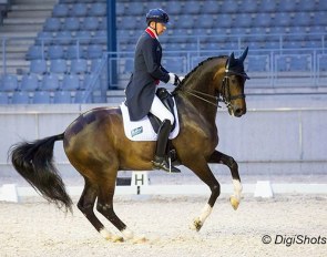 Gareth Hughes and Don Carissimo at the 2018 CDI Aachen :: Photo © Digishots
