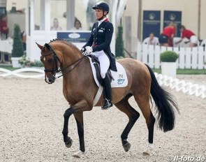 Ingrid Klimke and SPH Dante at the 2018 CDN Balve :: Photo © LL-foto