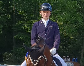 Rory Kavanagh on Salancio at the 2018 CDIO Compiegne