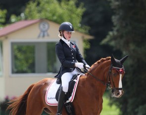 Frederikke Gram Jacobsen and Gee Gee at the 2018 CDIO-PJYR Hagen :: Photo © Astrid Appels