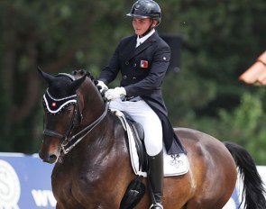 Carl-Lennart Korsch and Flori Favoloso at the 2018 CDIO-PJYR Hagen :: Photo © Astrid Appels