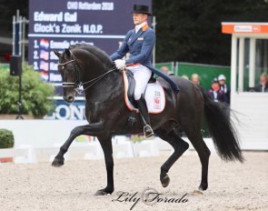 Edward Gal and Zonik at the 2018 CDIO Rotterdam :: Photo © Lily Forado