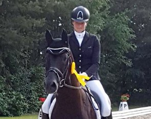 Tessa Frank and Spotlight at the 2018 CDN Sandbostel